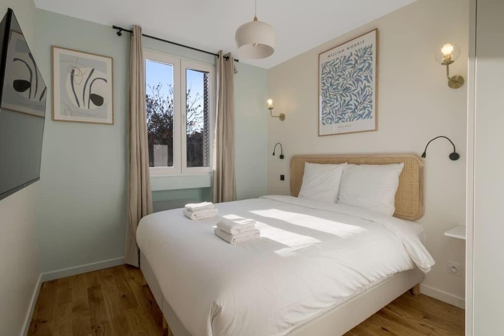 21.Appart 4Pers#1 Bedroom #Père Lachaise #Nation 1