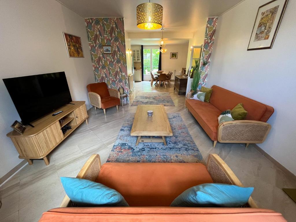 Appartement RDC avec jardin au cœur de Barbizon 2 a 6 personnes 1
