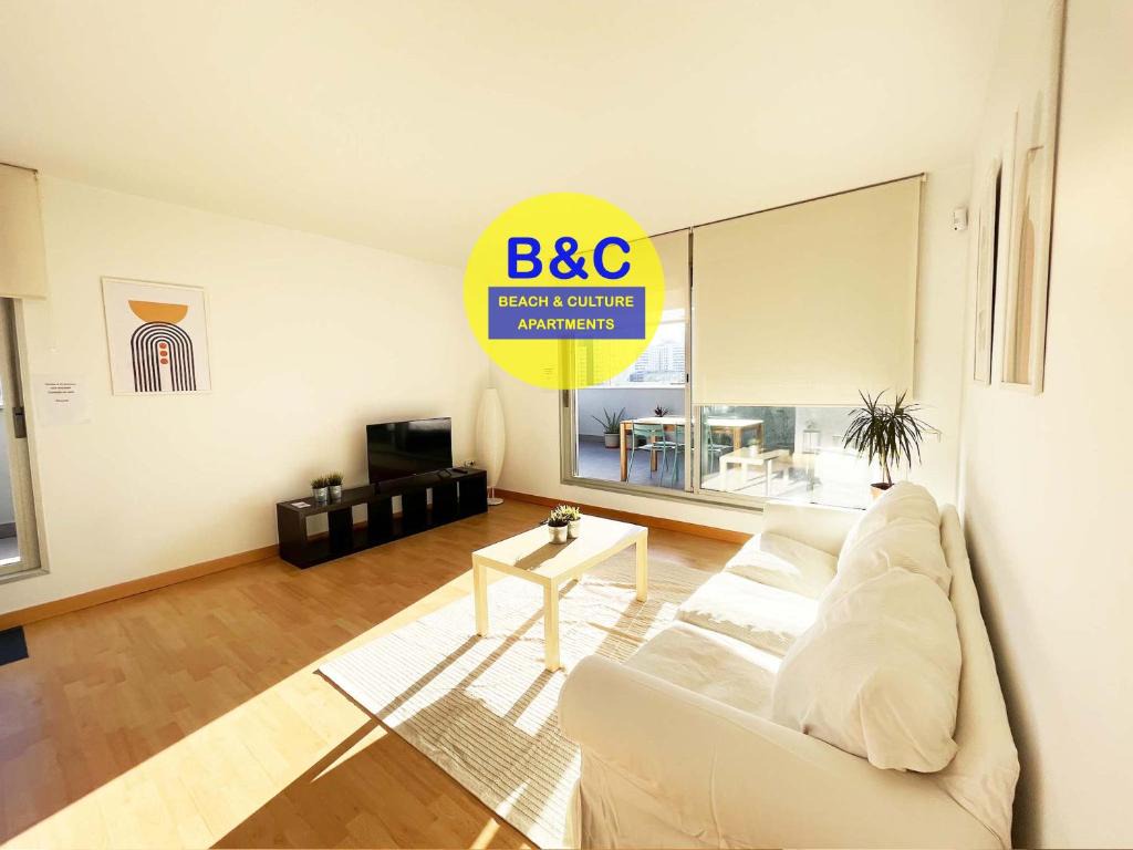 Beach & Culture Barcelona Port Forum Penthouse Apartment 1
