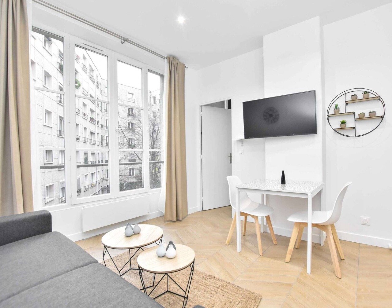 Calm Apartment -1br/4p- Bastille 1