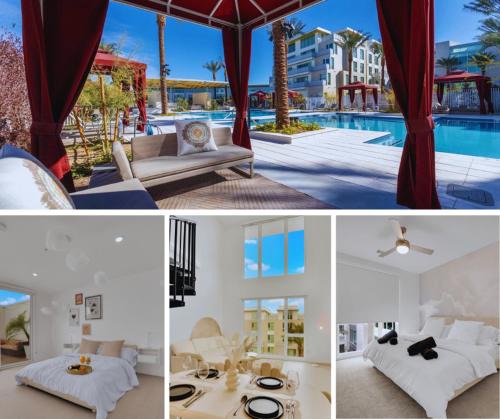 Casa Nube with Beach Club, Pickleball Court , Gym & Spa, Near Airport & Las Vegas Strip 1