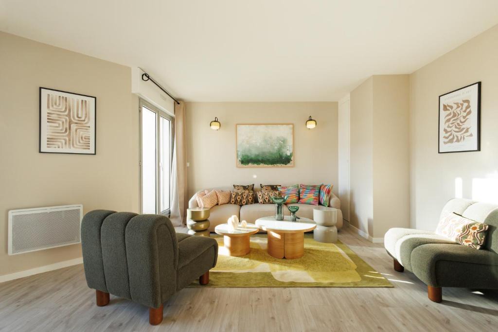 Charmant 2 chambres avec terrasse à Boulogne 1