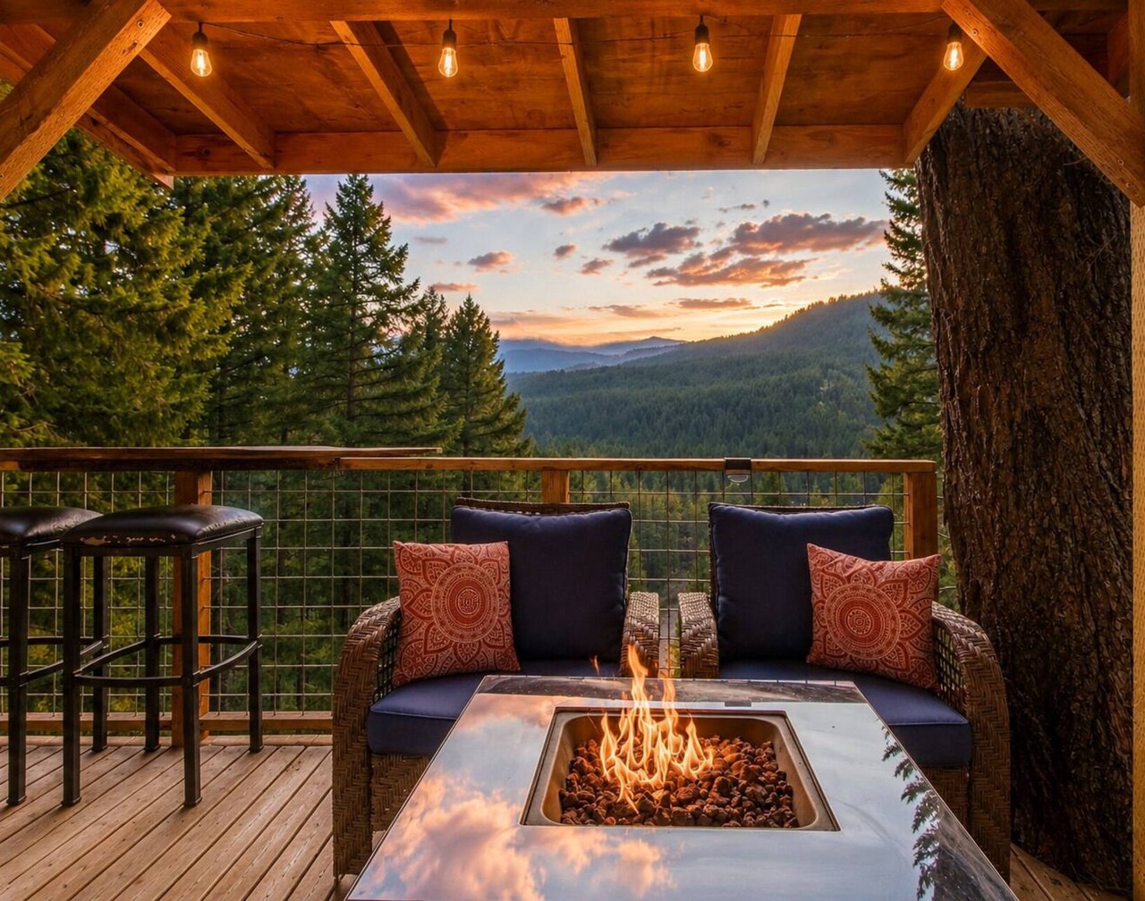 Das Tree Haus 1 Bedroom Home by NW Comfy Cabins by RedAwning 1