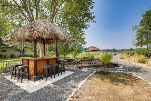Dock + Backyard Bar: Spacious Barnegat Bay Retreat 1