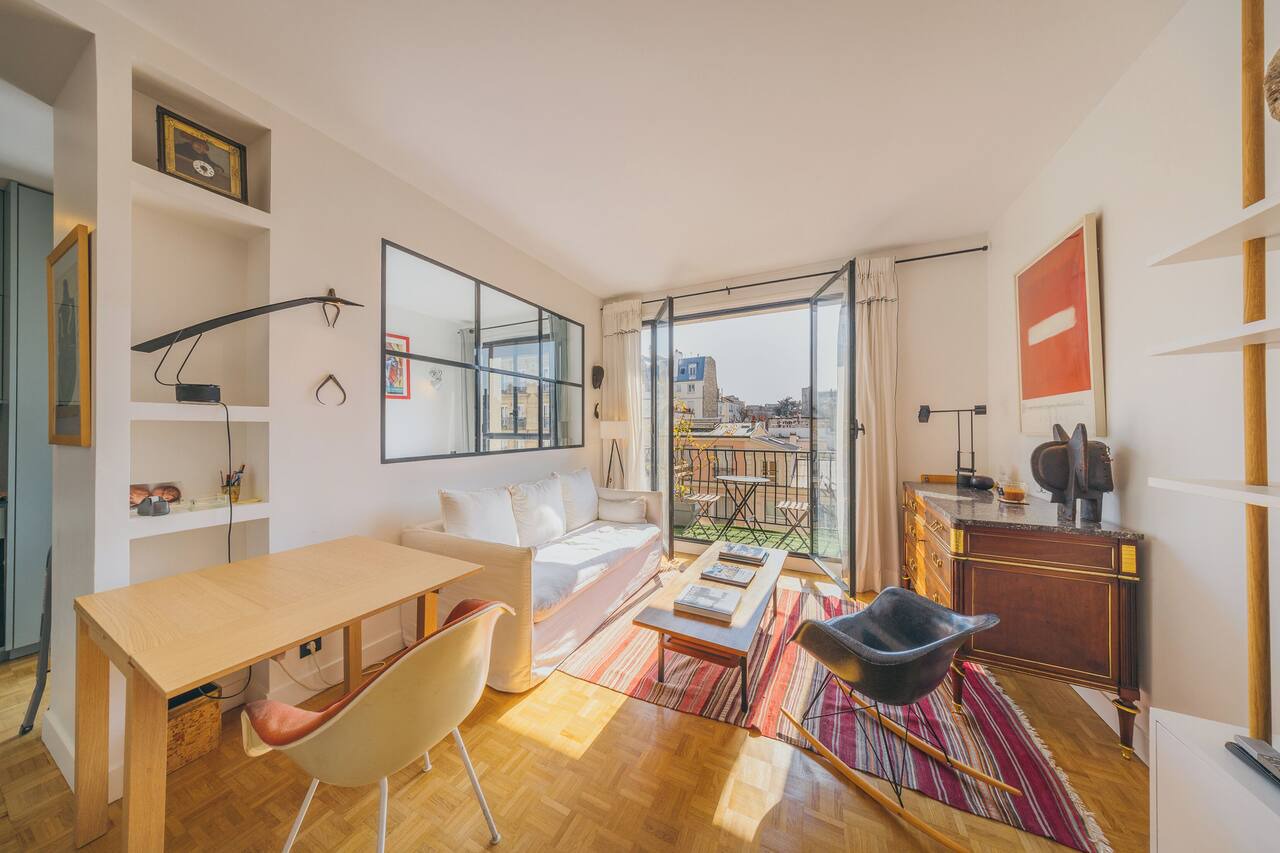 Fully equipped 1BR In central Neuilly 5 minutes from Sablons metro 1