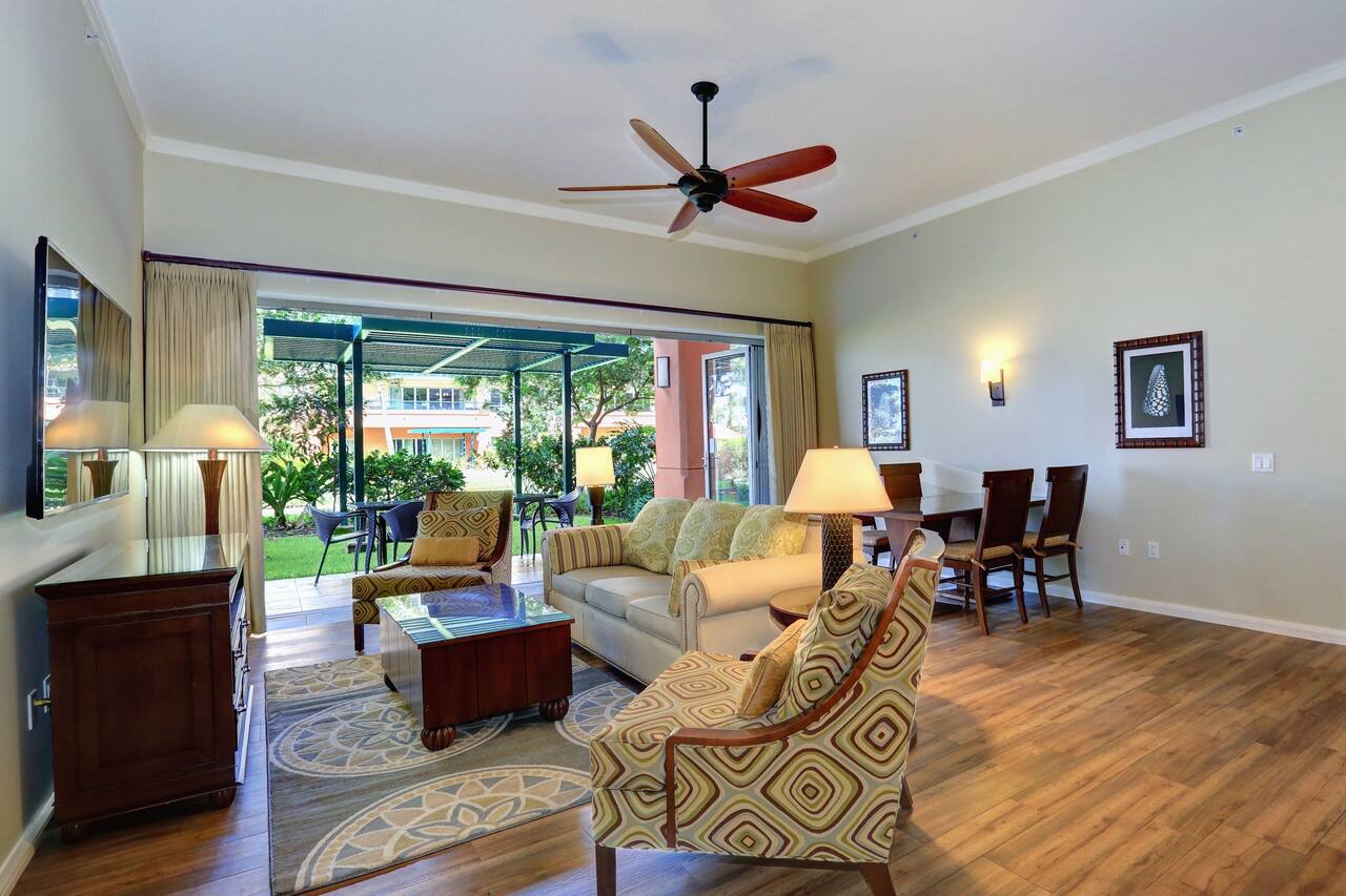 Honua Kai Ground Floor # K103 - 2 bed/2 bath interior courtyard -view of ocean 1