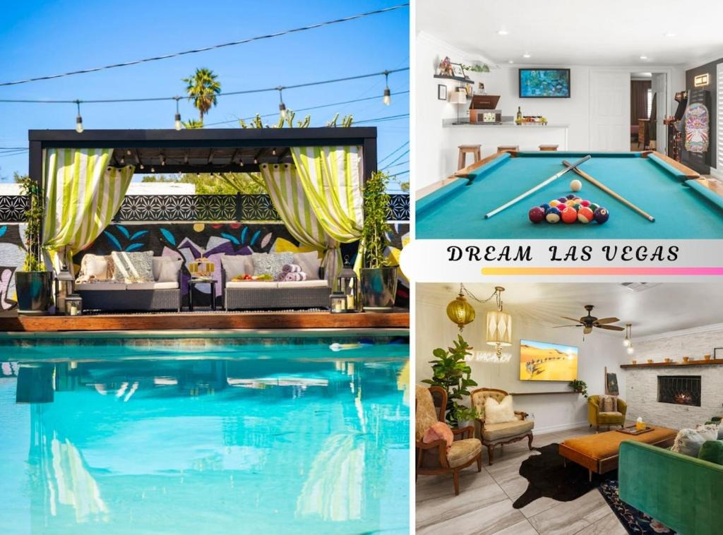 Iconic Vegas Villa : Heated Pool| Movie Room 1