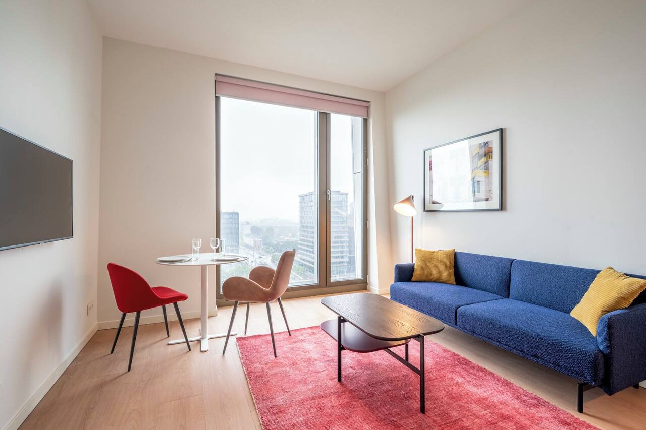 Indulge in Home-Like Comfort! 3 Modern Loft with Living Room and Full Kitchens! 1