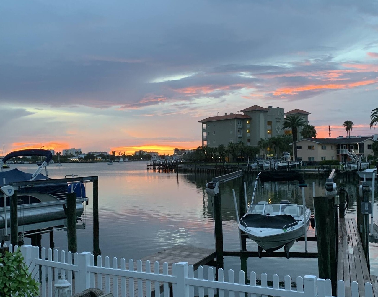 Island estates updated 2 bed 2 bath water views a short walk to Clearwater Beach 1