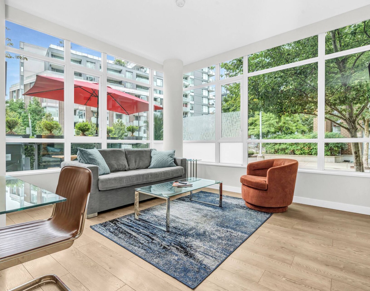 Location! Modern Urban Oasis with Premium King Size Beds and a Home Office 1
