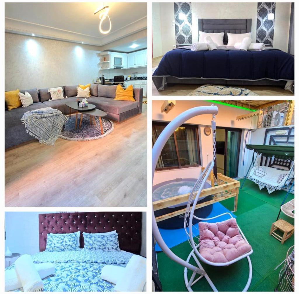 Luxury Penthouse and Jacuzzi at Hivernage 1