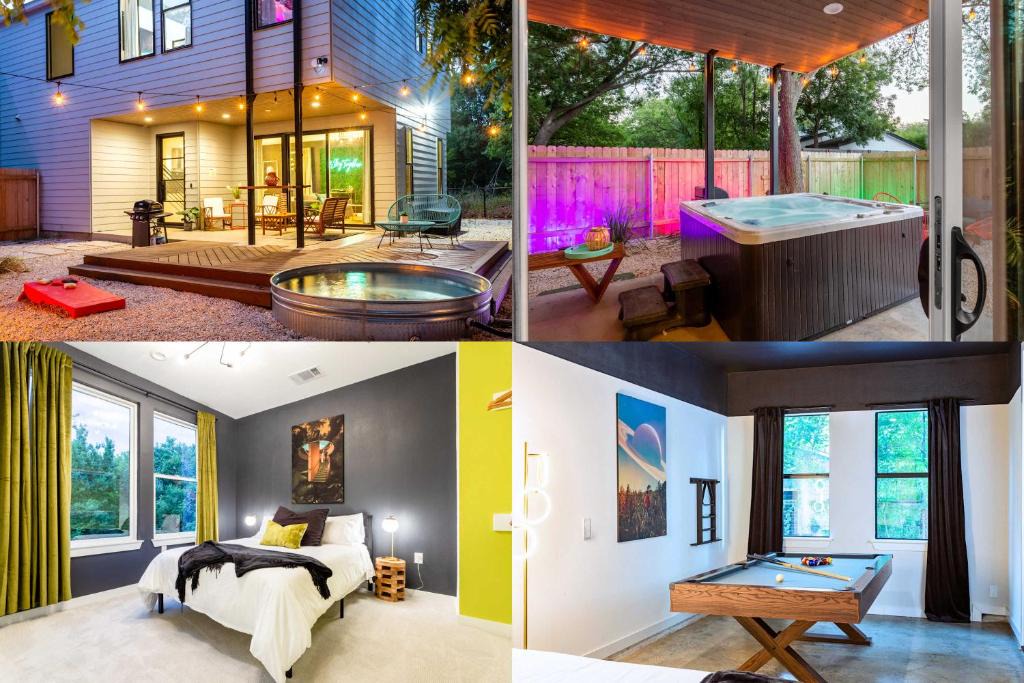 Massive Compound w Pool & Hot tub, Near Rainey St 1