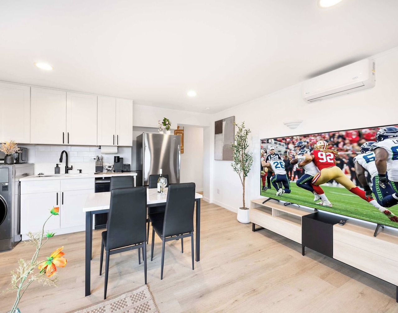 Modern 2BR Near DT + Stadiums Parking 1