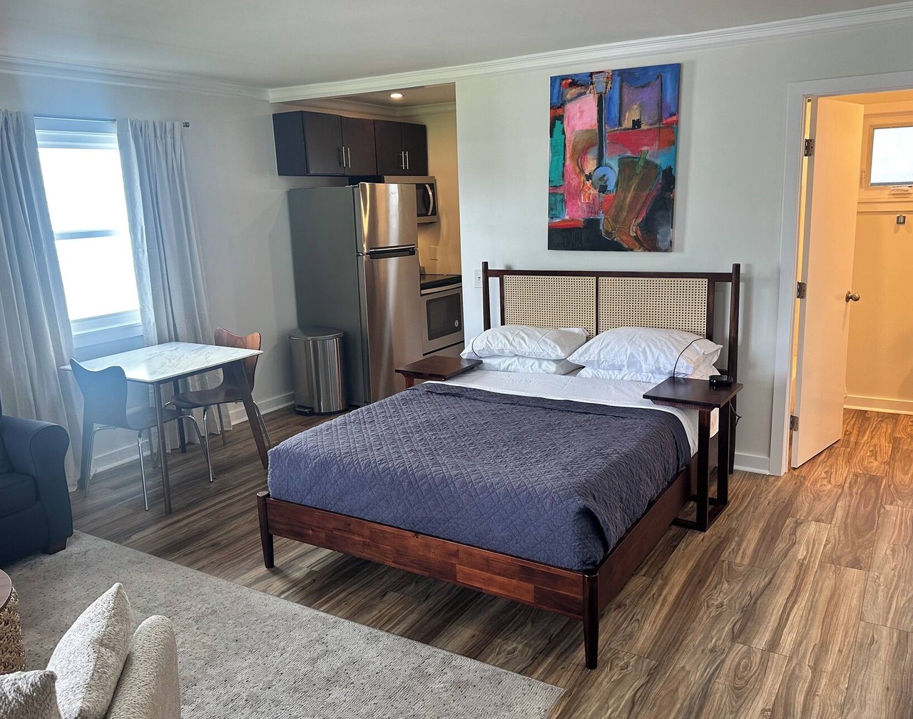 Newly renovated studio! Our 'bnb used to be a 50's motel that was converted to condos 1