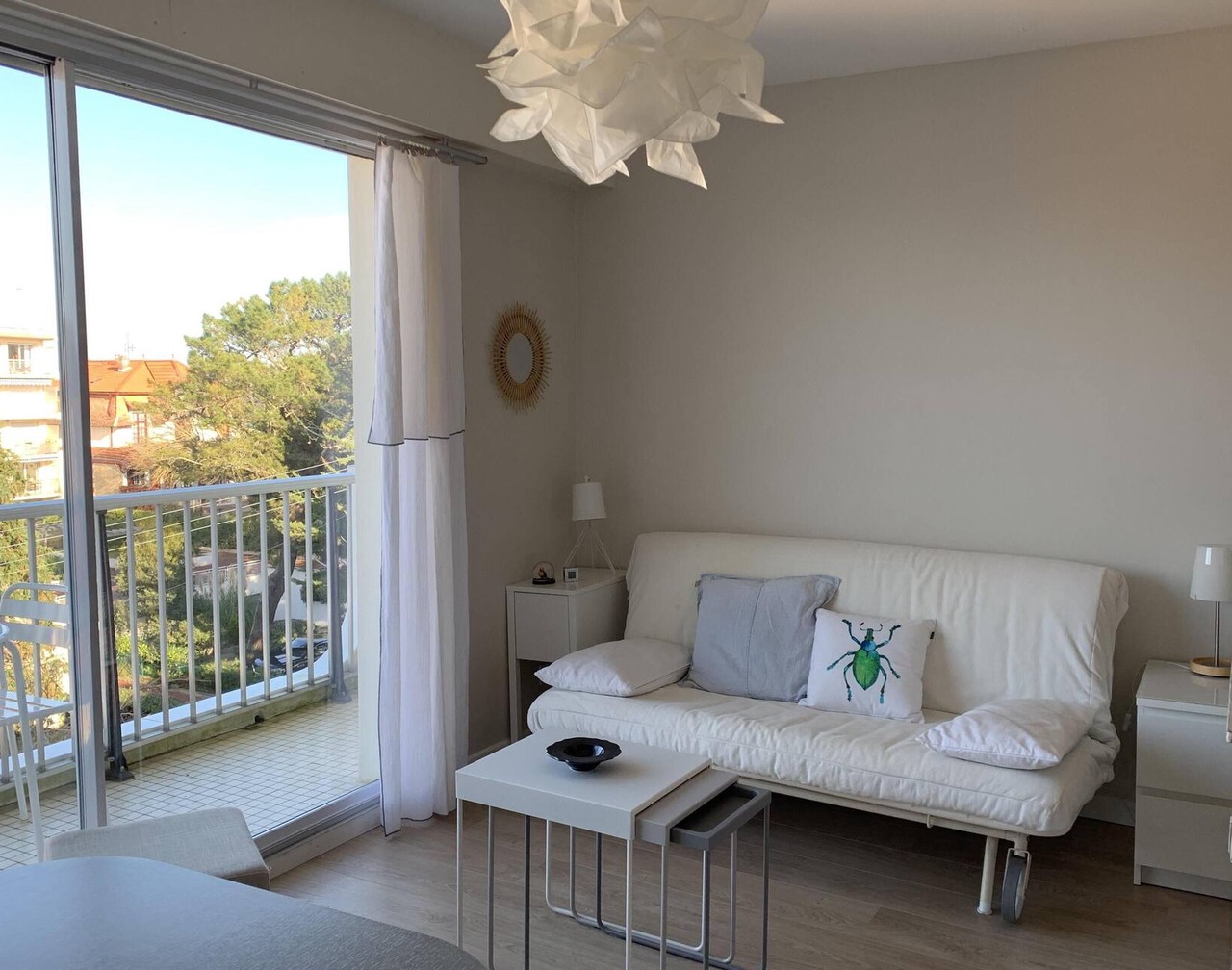 Nice studio for 2 people in Arcachon with pool view - 100 m from the beach 1