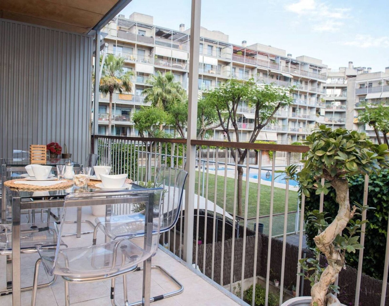 Opening Doors Poblenou flat with terrace and pool 1