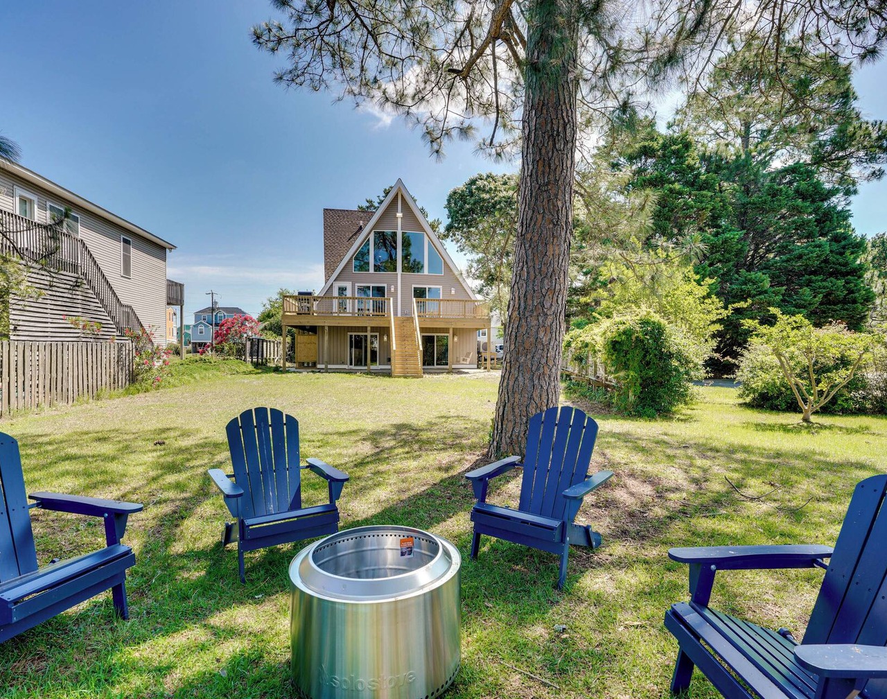 Private Dock & Beach Access: Kill Devil Hills Home 1