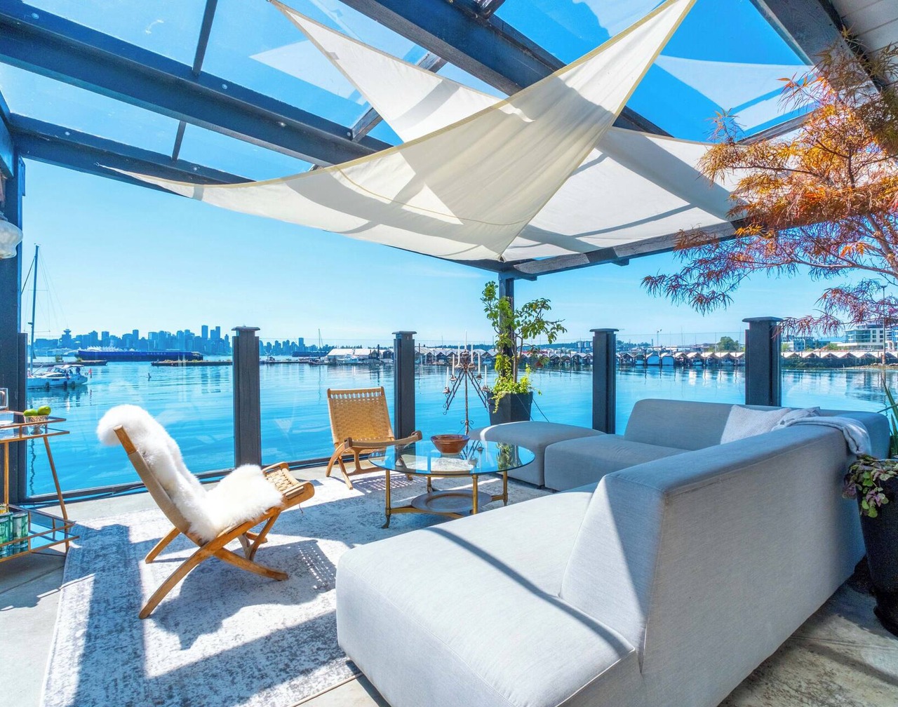 Vancouvers Largest Float Home | Ocean & City Views 1
