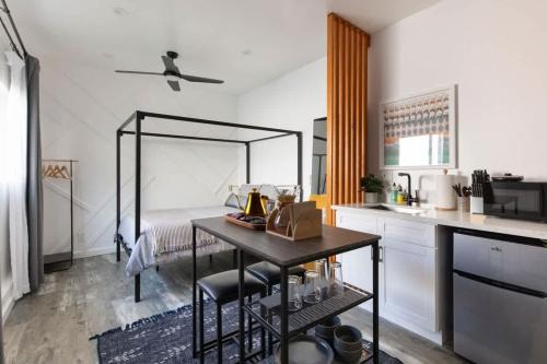 Vibe on the Patio at a Modern Luxury Studio near LAX Beach 1