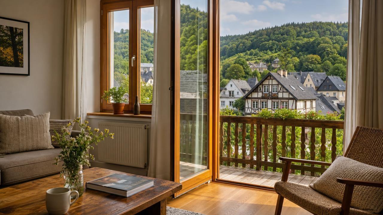 A scene in Leutenberg