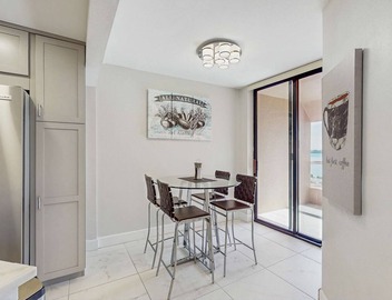 12th floor beachfront condo with balcony heated pool gym pool spa and tennis 2