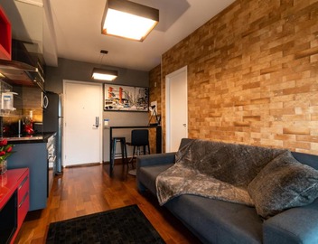 7 Aptos Premium Decorados 2 Qtos Suíte e 1 Qto Vista Panorâmica Varanda Piscina Academia Garagem WiFi Perto do Metrô SP 5