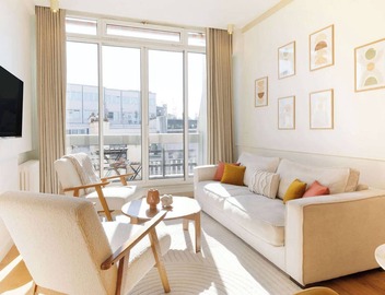 A Luxurious 3BR/3BA with A/C in Opéra-Bourse 2
