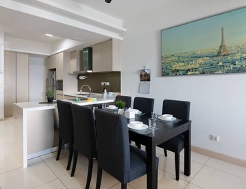A Stylish High Floor 3BR Apt at Bukit Bintang 4