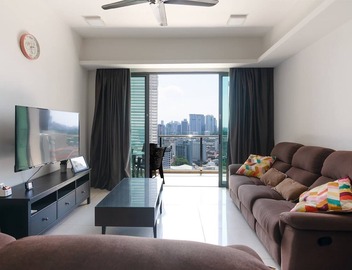 A Stylish High Floor 3BR Apt at Bukit Bintang 2