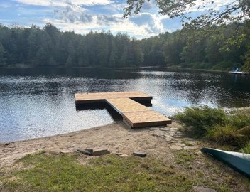 Algonquin Waterfront and Winter Paradise With Sunsets 5