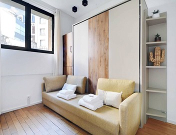 Authentic studio - 2P - Plaine-Monceau 4