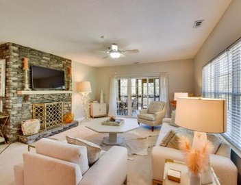 Balcony & Golf Course View! Condo at Kingwood 5