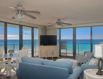 Beachfront Condo, Pool, 700 sq ft Balcony! Hot Tub, 2