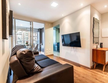 BHaus Bela Cintra Bela Vista - Apartamento Premium 50m2 com Linda Vista 18o andar - Shopping Frei Caneca - Vaga de Garagem - Academia - Piscina - Lavanderia - Mini mercado - Portaria 24h - Metrô - bc8 4
