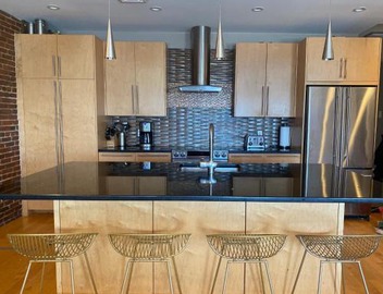 Boston Harbor views Modern north end condo FREE PARKING! 3