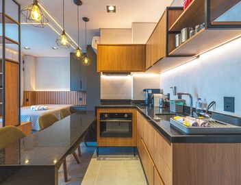 Charming 1-bedroom apartment in superb Vila Olímpia São Paulo with AC, WiFi 2