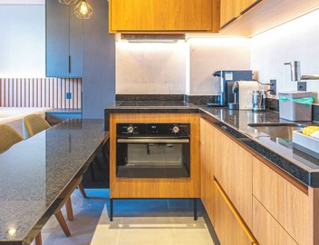 Charming 1-bedroom apartment in superb Vila Olímpia São Paulo with AC, WiFi 4