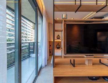 Charming 1-bedroom apartment in superb Vila Olímpia São Paulo with AC, WiFi 5