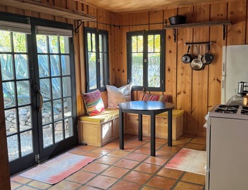 Charming 2 bedroom home with loft and guest house in serene downtown Ojai 2