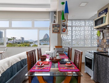 Charming and stylish apartment on Botafogo Beach. 5