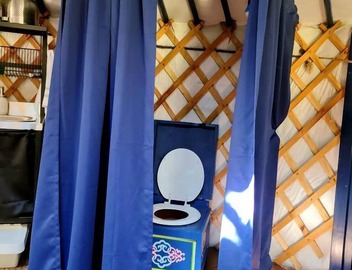 Charming Yurt Accommodation with Fire Pit Ideal for Camping near Lake Simcoe 3