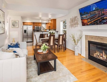 Cheerful Capitol Hill Home AC and 98 Walk Score 5