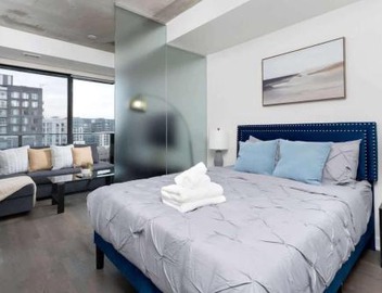 Chic downtown condo with patio Stylish 1BR retreat 2