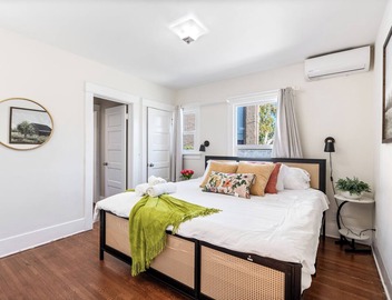 Comfortable, easy access, prime location, King-size bed! 3