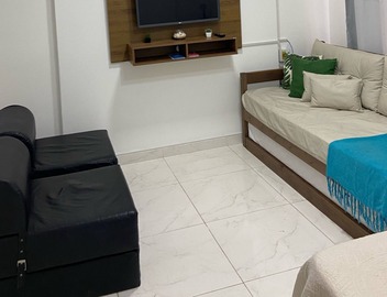 Cozy beachfront studio apartment 50m from the sea. Ouro Preto and Sabará 4