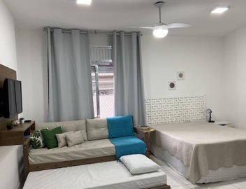 Cozy beachfront studio apartment 50m from the sea. Ouro Preto and Sabará 3