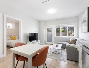 Cozy & Convenient · 2 Mins from SkyTrain · Central Location 5