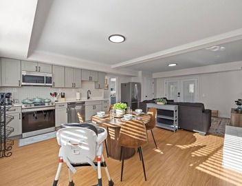 Cozy Private 1BR Apt with Full Kitchen & W/D 3