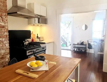Design Heritage Suite | Brick + Private Patio near Commercial Drive 4