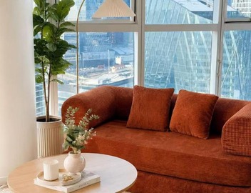 Designer 2BR with panoramic view Walk to Marvel Stadium 4